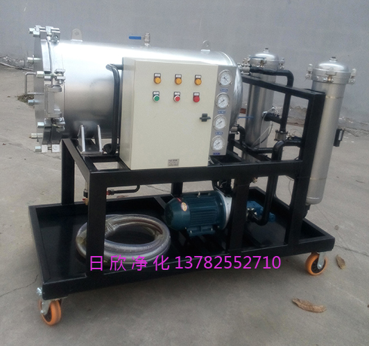 滤油机厂家聚结分离汽轮机油日欣净化LYC-J100聚结脱水滤油机